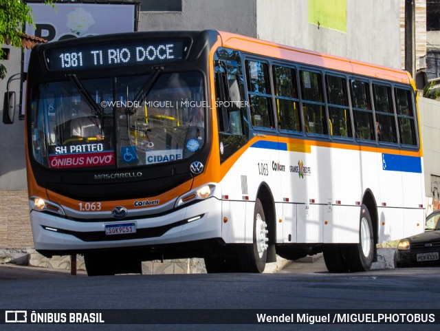 Cidade Alta Transportes 1.063 na cidade de Olinda, Pernambuco, Brasil, por Wendel Miguel /MIGUELPHOTOBUS. Número da foto: #12606991.