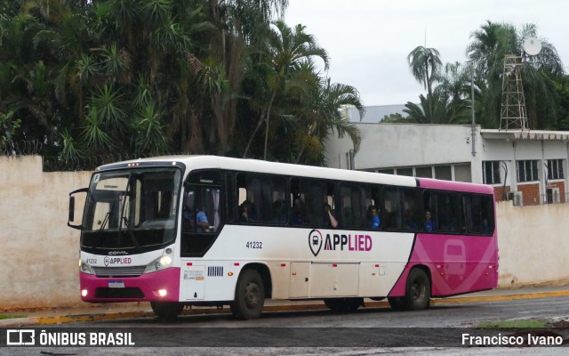 Applied Transportes de Passageiros 41232 na cidade de Ourinhos, São Paulo, Brasil, por Francisco Ivano. Número da foto: #12609378.