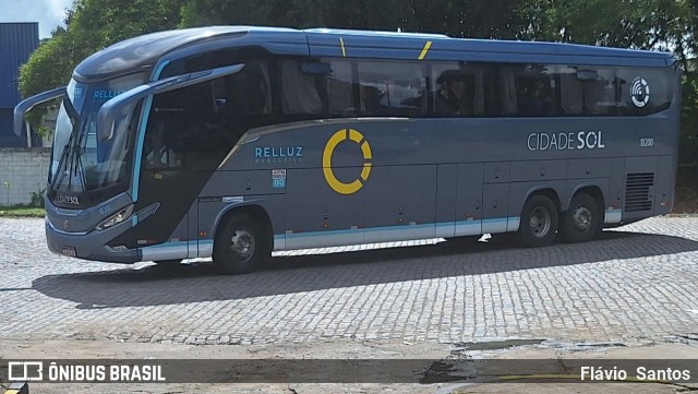 Viação Cidade Sol 10200 na cidade de Cruz das Almas, Bahia, Brasil, por Flávio  Santos. Número da foto: #12608776.