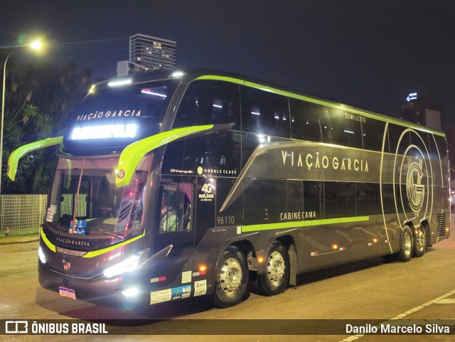 Viação Garcia 96110 na cidade de Curitiba, Paraná, Brasil, por Danilo Marcelo Silva. Número da foto: #12608017.