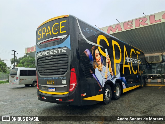 Expresso Nordeste 6072 na cidade de Garuva, Santa Catarina, Brasil, por Andre Santos de Moraes. Número da foto: #12607175.