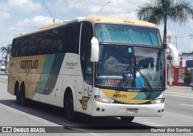 Empresa Gontijo de Transportes 14875 na cidade de Feira de Santana, Bahia, Brasil, por Itamar dos Santos. Número da foto: #12607394.