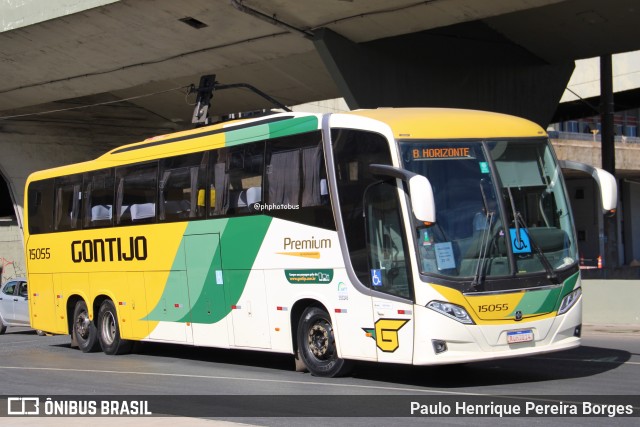 Empresa Gontijo de Transportes 15055 na cidade de Belo Horizonte, Minas Gerais, Brasil, por Paulo Henrique Pereira Borges. Número da foto: #12608908.