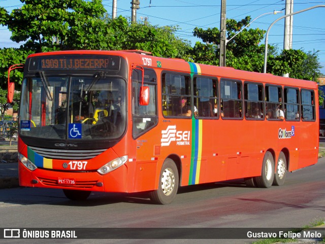Itamaracá Transportes 1.797 na cidade de Recife, Pernambuco, Brasil, por Gustavo Felipe Melo. Número da foto: #12608548.