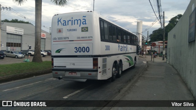 Karimã Turismo 3000 na cidade de Juiz de Fora, Minas Gerais, Brasil, por Vitor Silva. Número da foto: #12606772.