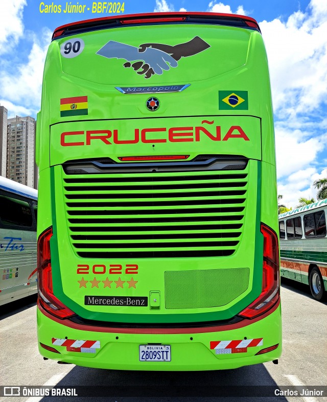 Autobuses Cruceña 2022 na cidade de Barueri, São Paulo, Brasil, por Carlos Júnior. Número da foto: #12607027.