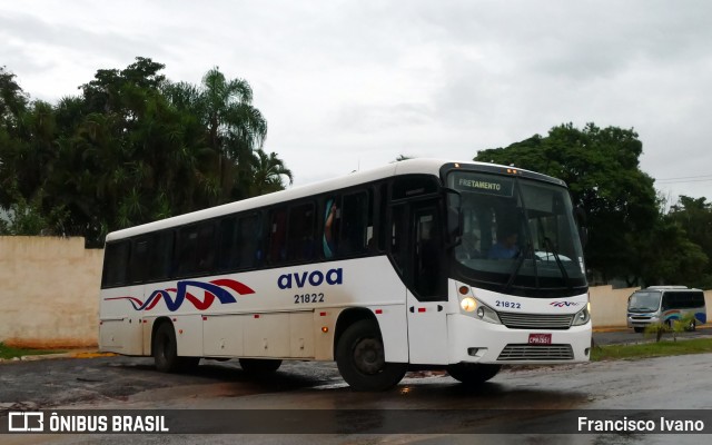 AVOA - Auto Viação Ourinhos Assis 21822 na cidade de Ourinhos, São Paulo, Brasil, por Francisco Ivano. Número da foto: #12609452.