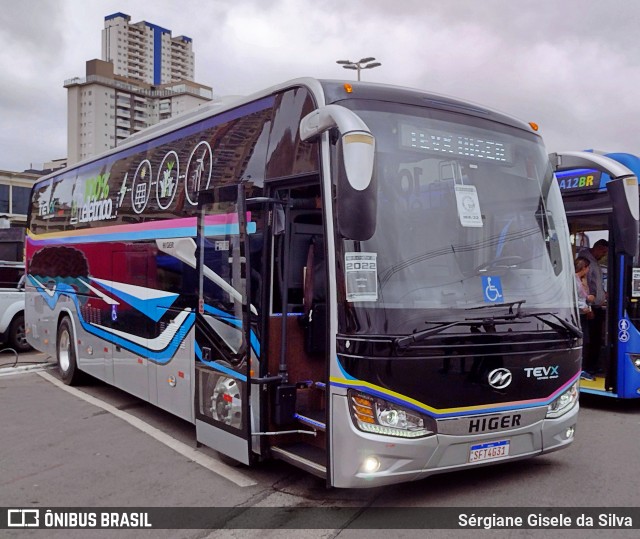 Higer KLQ111HYAEV na cidade de Barueri, São Paulo, Brasil, por Sérgiane Gisele da Silva. Número da foto: #12606751.