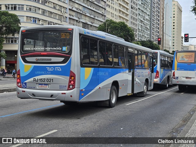 Rio Ita RJ 152.021 na cidade de Rio de Janeiro, Rio de Janeiro, Brasil, por Cleiton Linhares. Número da foto: #12606656.