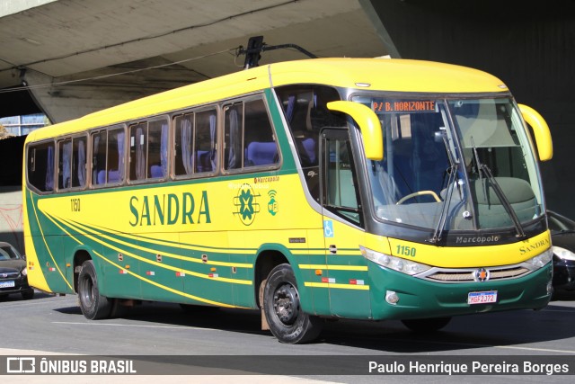 Viação Sandra 1150 na cidade de Belo Horizonte, Minas Gerais, Brasil, por Paulo Henrique Pereira Borges. Número da foto: #12608913.