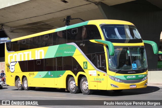 Empresa Gontijo de Transportes 25035 na cidade de Belo Horizonte, Minas Gerais, Brasil, por Paulo Henrique Pereira Borges. Número da foto: #12608928.