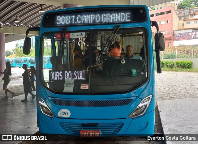 Nova Transporte 22927 na cidade de Cariacica, Espírito Santo, Brasil, por Everton Costa Goltara. Número da foto: #12608977.