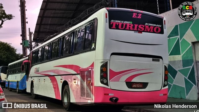 E.Z Turismo JMX5231 na cidade de Abaetetuba, Pará, Brasil, por Nikolas Henderson. Número da foto: #12608763.