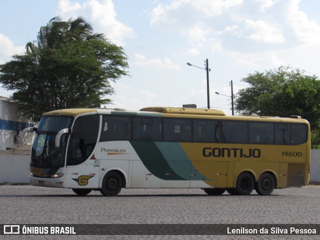 Empresa Gontijo de Transportes 14600 na cidade de Caruaru, Pernambuco, Brasil, por Lenilson da Silva Pessoa. Número da foto: #12608917.