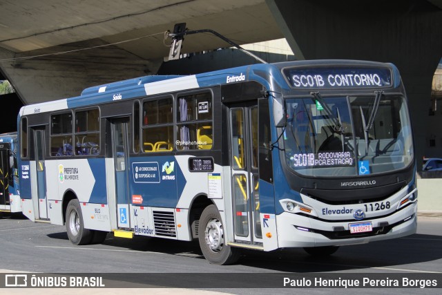 Viação Sandra 11268 na cidade de Belo Horizonte, Minas Gerais, Brasil, por Paulo Henrique Pereira Borges. Número da foto: #12608860.