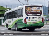 Viação Piracicabana Santos 4903 na cidade de Santos, São Paulo, Brasil, por Andrey Natan. Número da foto: #:id.