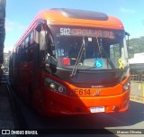 Auto Viação Redentor HE614 na cidade de Curitiba, Paraná, Brasil, por Marcos Oliveira. Número da foto: #:id.