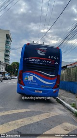 Confianza Transportes 4602 na cidade de Rio Bonito, Rio de Janeiro, Brasil, por João Pedro Lima Fonseca. Número da foto: #:id.