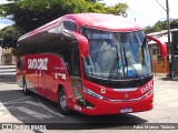 Viação Santa Cruz 35024 na cidade de Três Corações, Minas Gerais, Brasil, por Fábio Mateus Tibúrcio. Número da foto: #:id.