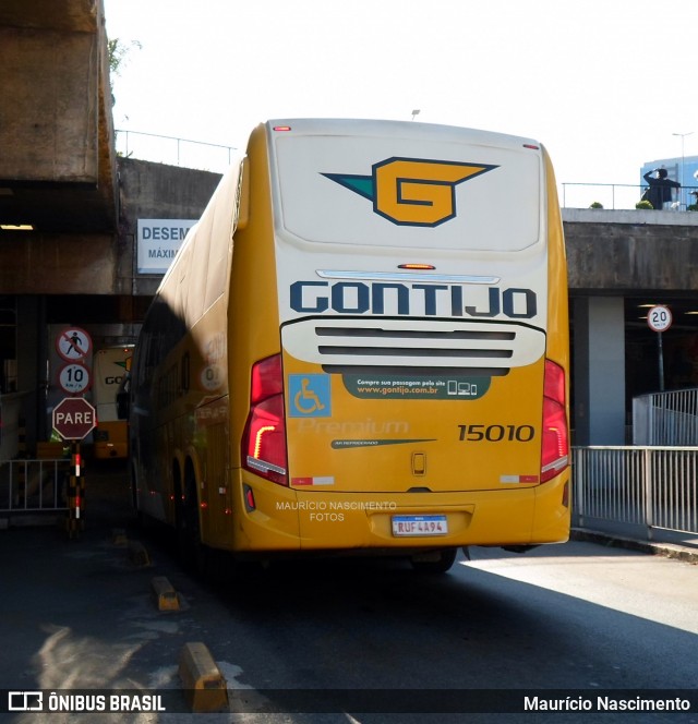 Empresa Gontijo de Transportes 15010 na cidade de Belo Horizonte, Minas Gerais, Brasil, por Maurício Nascimento. Número da foto: #12657971.