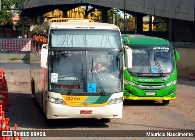 Empresa Gontijo de Transportes 12760 na cidade de Belo Horizonte, Minas Gerais, Brasil, por Maurício Nascimento. Número da foto: #12658237.