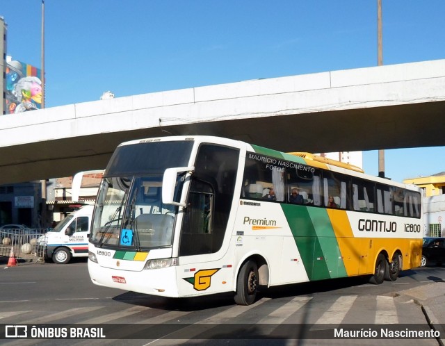 Empresa Gontijo de Transportes 12800 na cidade de Belo Horizonte, Minas Gerais, Brasil, por Maurício Nascimento. Número da foto: #12657944.
