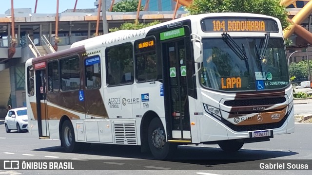 Erig Transportes > Gire Transportes A63523 na cidade de Rio de Janeiro, Rio de Janeiro, Brasil, por Gabriel Sousa. Número da foto: #12657834.