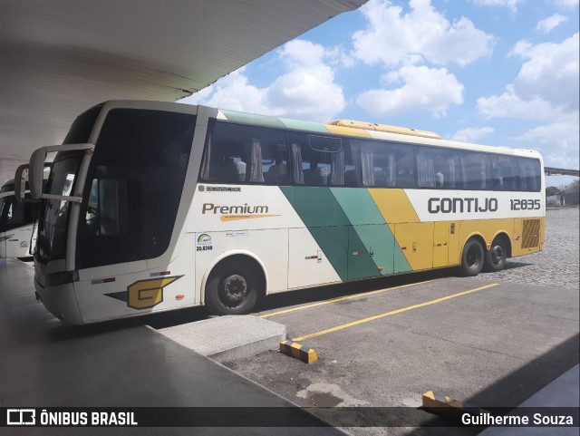 Empresa Gontijo de Transportes 12835 na cidade de Feira de Santana, Bahia, Brasil, por Guilherme Souza. Número da foto: #12656349.