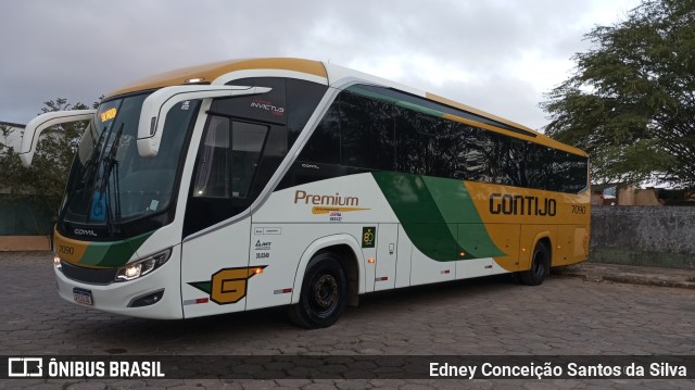 Empresa Gontijo de Transportes 7090 na cidade de Euclides da Cunha, Bahia, Brasil, por Edney Conceição Santos da Silva. Número da foto: #12656405.