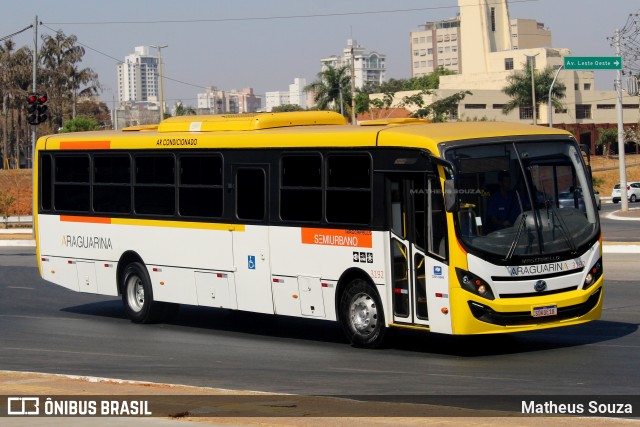 Viação Araguarina 3192 na cidade de Goiânia, Goiás, Brasil, por Matheus Souza. Número da foto: #12658691.