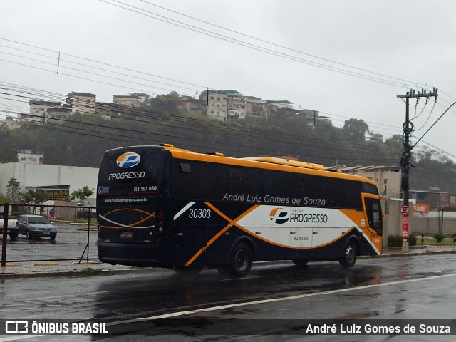 Viação Progresso 30303 na cidade de Juiz de Fora, Minas Gerais, Brasil, por André Luiz Gomes de Souza. Número da foto: #12659094.