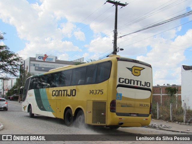 Empresa Gontijo de Transportes 14375 na cidade de Caruaru, Pernambuco, Brasil, por Lenilson da Silva Pessoa. Número da foto: #12658936.