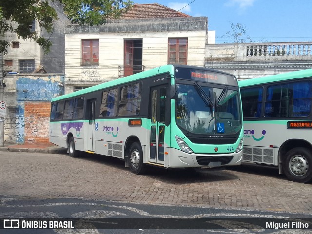 Laranjal Transportes 424 na cidade de Pelotas, Rio Grande do Sul, Brasil, por Miguel Filho. Número da foto: #12657415.