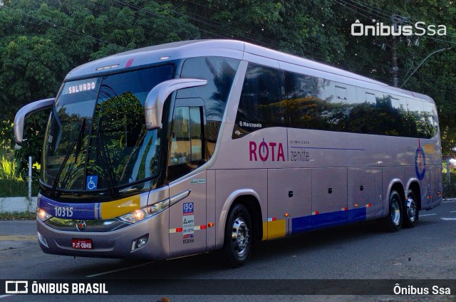 Rota Transportes Rodoviários 10315 na cidade de Salvador, Bahia, Brasil, por Ônibus Ssa. Número da foto: #12657607.