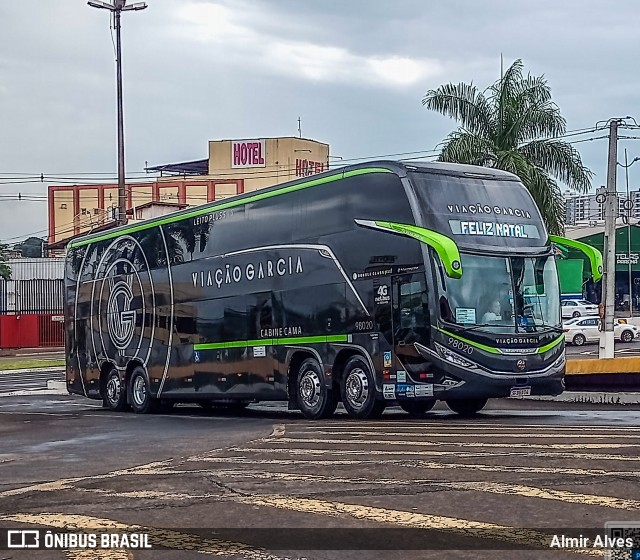 Viação Garcia 98020 na cidade de Londrina, Paraná, Brasil, por Almir Alves. Número da foto: #12658657.