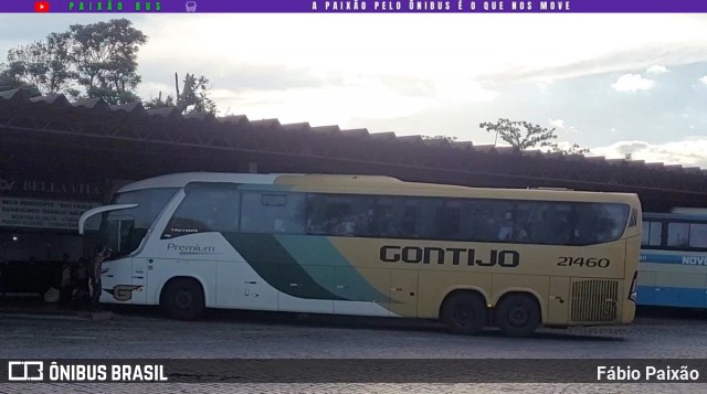 Empresa Gontijo de Transportes 21460 na cidade de Vitória da Conquista, Bahia, Brasil, por Fábio Paixão. Número da foto: #12657375.