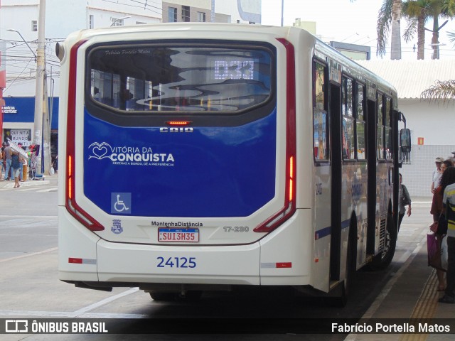ATT - Atlântico Transportes e Turismo - Vitória da Conquista 24125 na cidade de Vitória da Conquista, Bahia, Brasil, por Fabrício Portella Matos. Número da foto: #12657804.