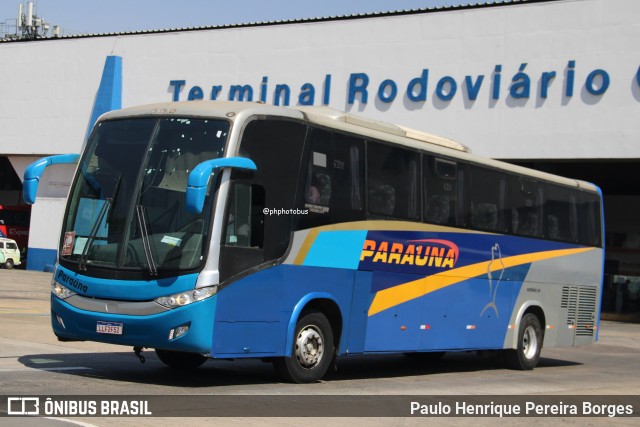 Viação Paraúna 1060 na cidade de Goiânia, Goiás, Brasil, por Paulo Henrique Pereira Borges. Número da foto: #12659012.