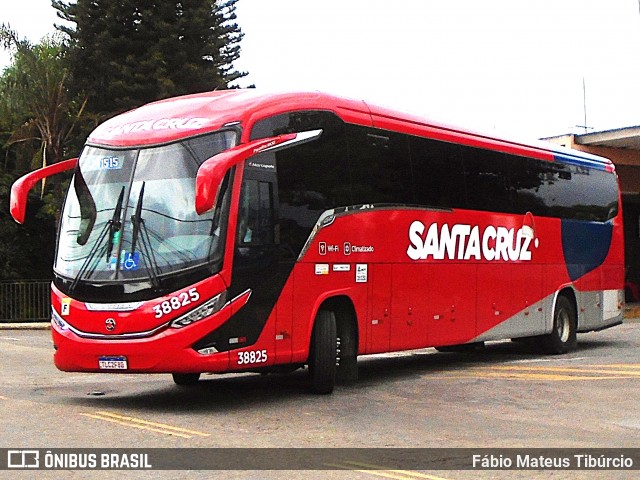 Viação Santa Cruz 38825 na cidade de Três Corações, Minas Gerais, Brasil, por Fábio Mateus Tibúrcio. Número da foto: #12656709.