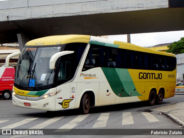Empresa Gontijo de Transportes 18435 na cidade de Belo Horizonte, Minas Gerais, Brasil, por Fabricio Zulato. Número da foto: #12658452.