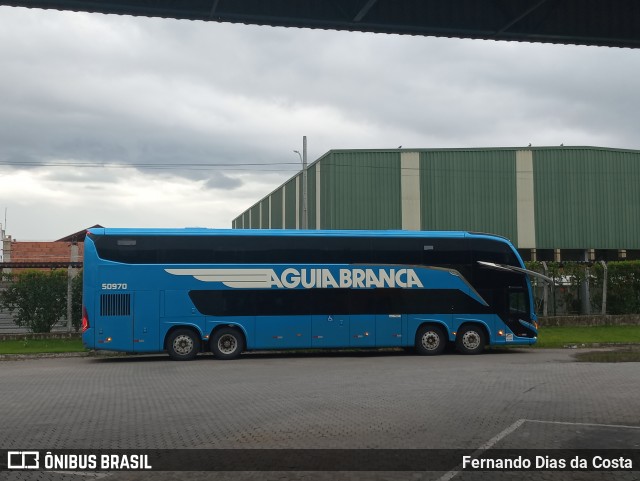 Viação Águia Branca 50970 na cidade de Vila Velha, Espírito Santo, Brasil, por Fernando Dias da Costa. Número da foto: #12657310.