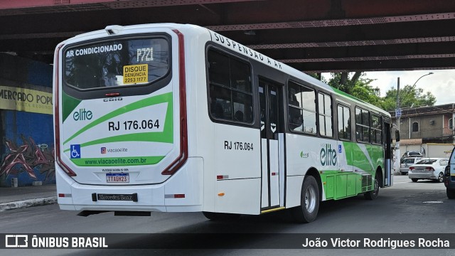 Viação Elite RJ 176.064 na cidade de Volta Redonda, Rio de Janeiro, Brasil, por João Victor Rodrigues Rocha. Número da foto: #12657774.
