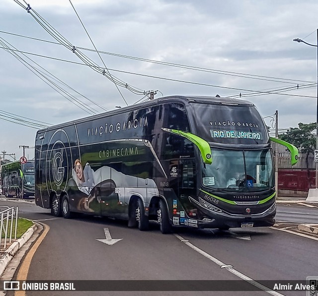 Viação Garcia 86048 na cidade de Londrina, Paraná, Brasil, por Almir Alves. Número da foto: #12657435.