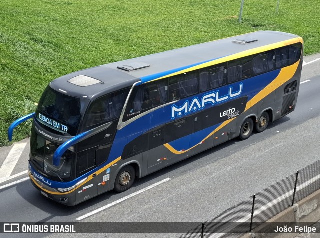 Marlu Turismo 1015 na cidade de Lorena, São Paulo, Brasil, por João Felipe. Número da foto: #12658471.
