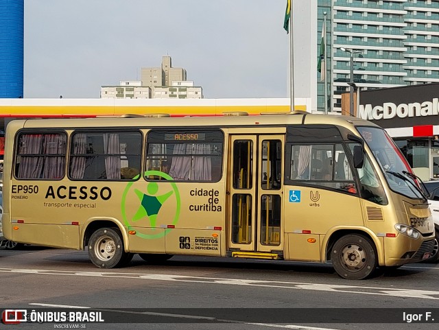 Auto Viação São José dos Pinhais EP950 na cidade de Curitiba, Paraná, Brasil, por Igor F.. Número da foto: #12658369.