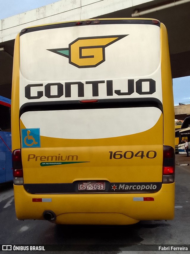 Empresa Gontijo de Transportes 16040 na cidade de Belo Horizonte, Minas Gerais, Brasil, por Fabri Ferreira. Número da foto: #12657268.