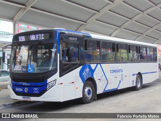 ATT - Atlântico Transportes e Turismo - Vitória da Conquista 24134 na cidade de Vitória da Conquista, Bahia, Brasil, por Fabrício Portella Matos. Número da foto: #12657810.