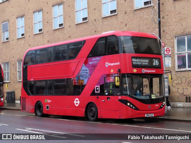Stagecoach 12520 na cidade de London, Greater London, Inglaterra, por Fábio Takahashi Tanniguchi. Número da foto: #12658596.