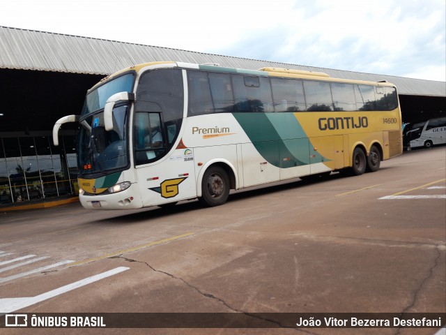 Empresa Gontijo de Transportes 14600 na cidade de Maringá, Paraná, Brasil, por João Vitor Bezerra Destefani. Número da foto: #12658826.