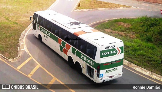 Empresa Gontijo de Transportes 21240 na cidade de Minas Novas, Minas Gerais, Brasil, por Ronnie Damião. Número da foto: #12656712.